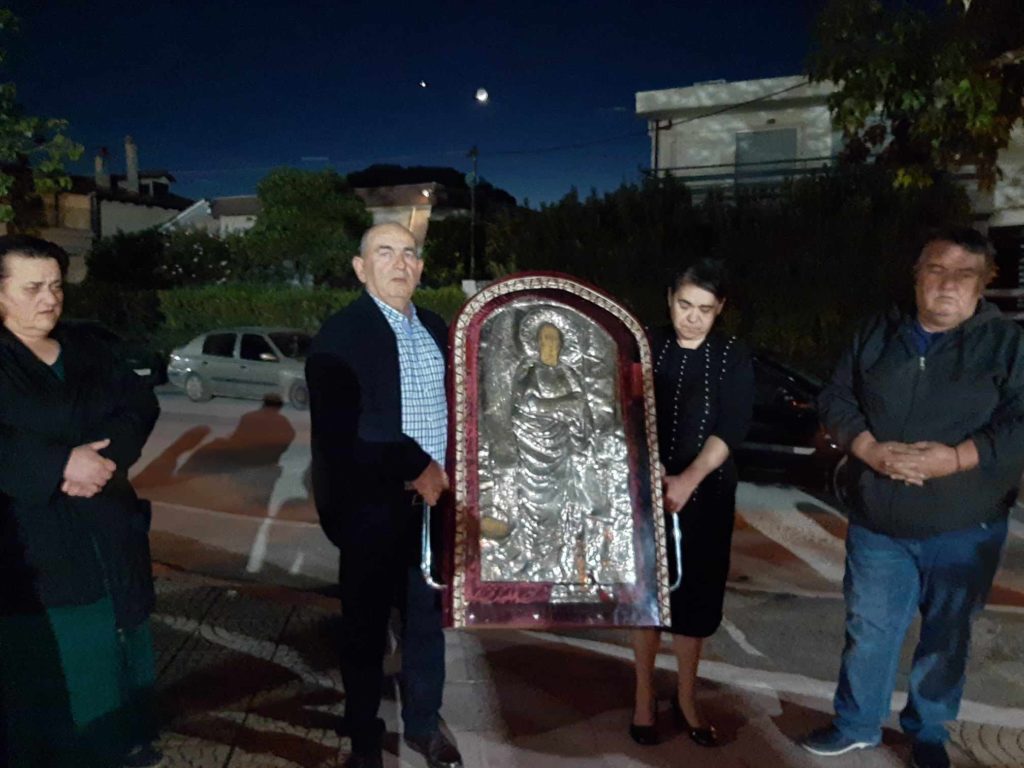 Υποδοχή Ιεράς Εικόνας του Τιμίου Προδρόμου στον Ι.Ν. Παναγίας Παραβουνιώτισσας Ερέτριας