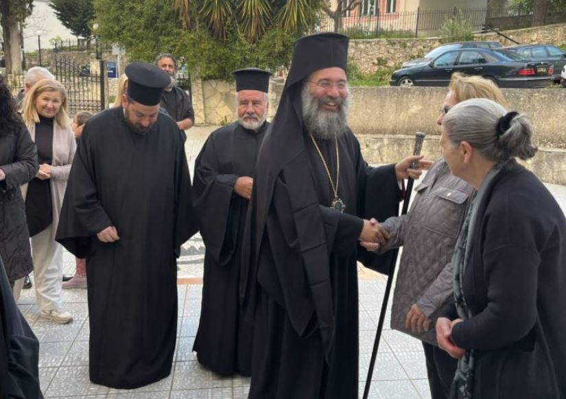 Πρώτη ποιμαντική επίσκεψη του Μητροπολίτη Ρεθύμνης στις ενορίες Βιλανδρέδου και Καλονύκτη