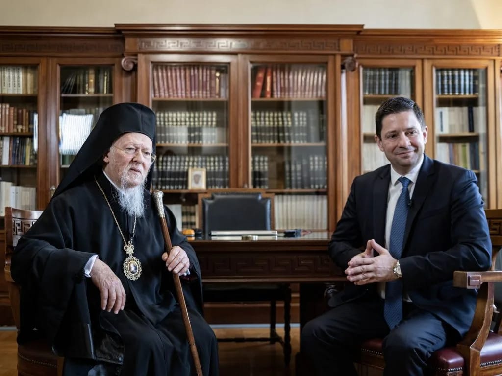 “Ο Θεός θα αποκαταστήσει την αδικία” –  Με ευχή την επαναλειτουργία της Χάλκης η συνάντηση Οικουμενικού Πατριάρχη με τον Πρύτανη του ΕΚΠΑ