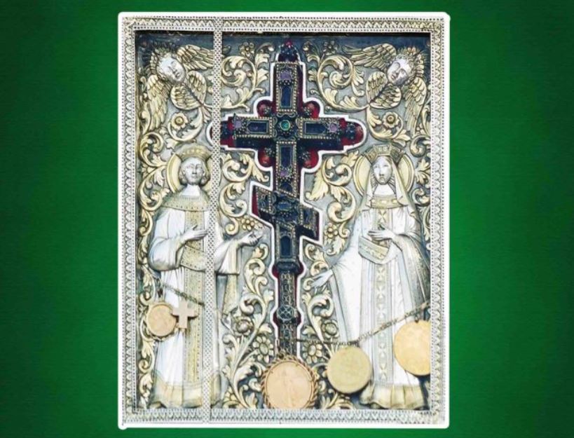 H Ιερά Μονή της Παναγίας Δοβρά υποδέχεται τον Τίμιο Σταυρό