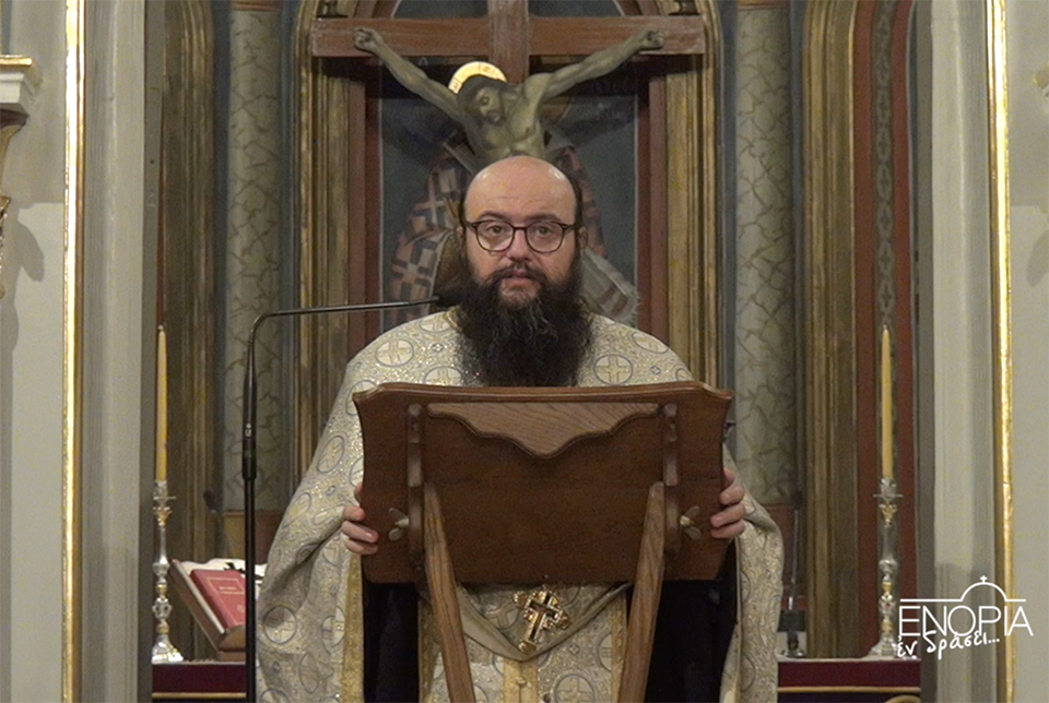 Κήρυγμα του Πρωτοπρεσβυτέρου π. Νικολάου Βουρλάκου στη Δ΄ Στάση των Χαιρετισμών