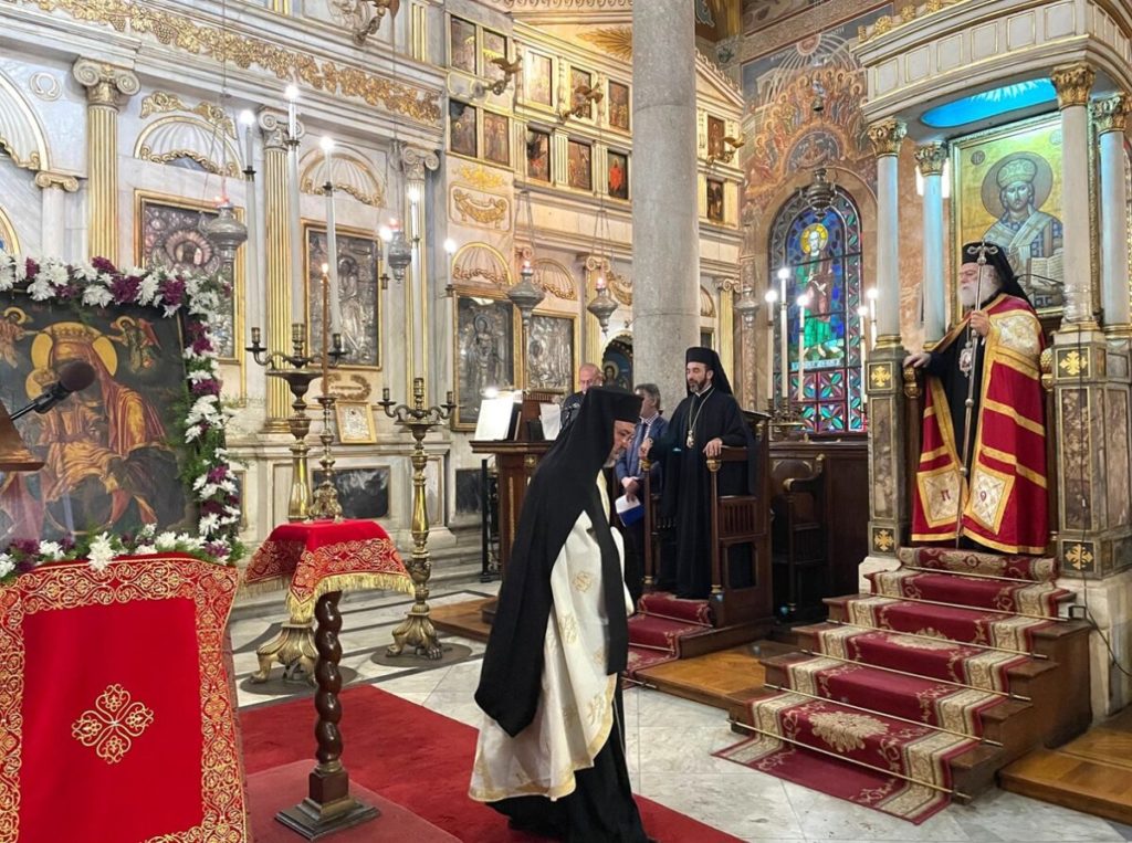 Πατριάρχης Αλεξανδρείας: Έκκληση για κατάπαυση των συγκρούσεων μεταξύ των λαών, επικράτηση ειρήνης στον κόσμο και ενότητας των Εκκλησιών