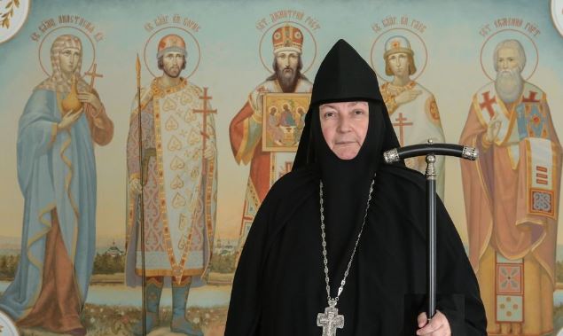 Патриаршее поздравление настоятельнице Борисоглебского Аносина ставропигиального монастыря игумении Марии (Солодовниковой) с 30-летием монашеского пострига