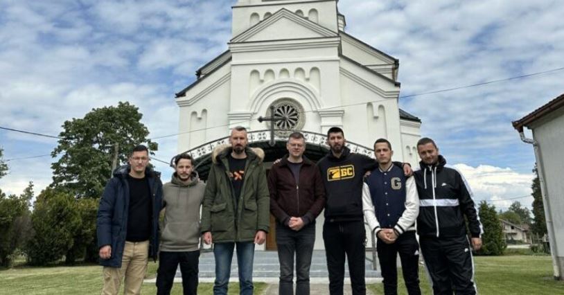 Чланови Православног братства Светог Арсенија Сремца из Даниловграда посјетили Јасеновац