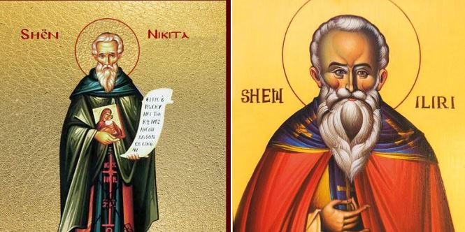 Omologjet Nikita. Oshënar Josif Himnografi. Dëshmor Elpidofori. Oshënar Iliri në Mirsion