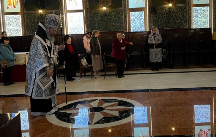 Преждеосвещена света Литургия и офикия в столичния храм „Св. Дух“