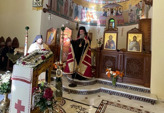 Χαιρετισμοί της Παναγίας στο Ιερό Προσκύνημα του Οσίου Νικηφόρου στο Συρικάρι Κισάμου