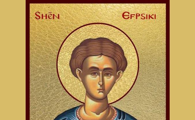 Dëshmor Efpsiki. Oshënar dëshmor Vadimi, Avdisi dhe 300 dëshmorët e tjerë me ta në Persi