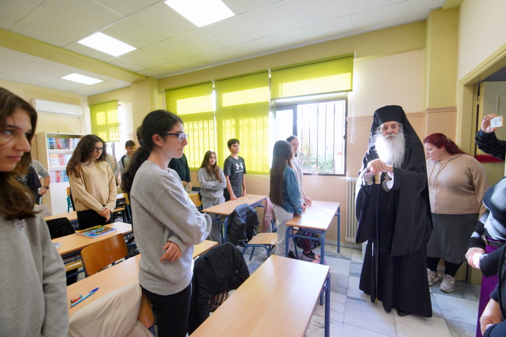 Ο Μητροπολίτης Πειραιώς στις προετοιμασίες του OPEN DAY