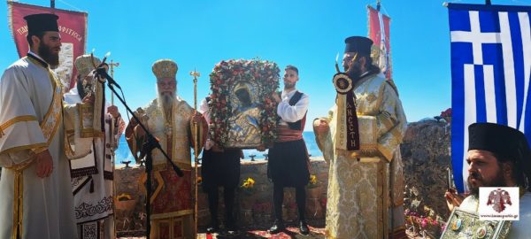 Ο Εορτασμός της Παναγίας Χρυσαφίτισσας στη Μονεμβάσια