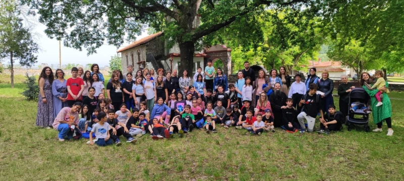 Εκδρομή στην Παναγιά της Κλεισούρας από τις κατηχητικές ομάδες της Ιεράς Μητρόπολης Γρεβενών