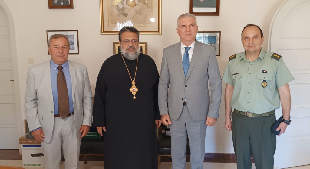 Στον Μητροπολίτη Μεσσηνίας ο Πρόεδρος του Πολεμικού Μουσείου Αθηνών