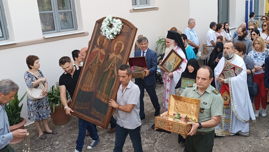 Πανηγύρισε η Ιερά Μονή Αγίων Κων/νου και Ελένης Καλαμάτας