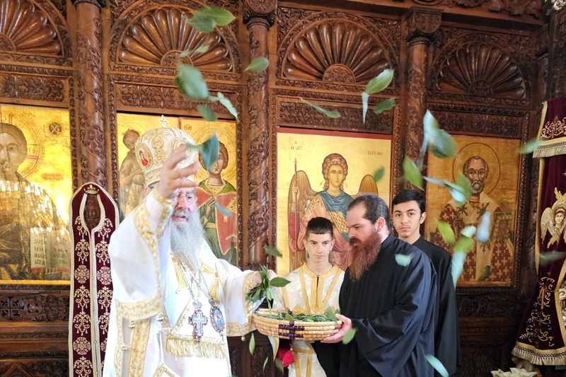 Η Θεία Λειτουργία του Μεγάλου Βασιλείου στον Ιερό Ναό Αγίας Παρασκευής Γερμασόγειας Λεμεσού