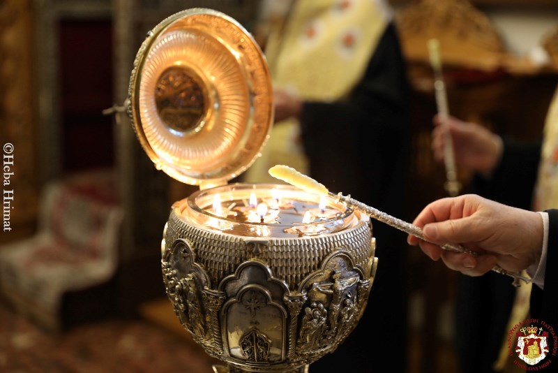 THE HOLY UNCTION AT THE PATRIARCHATE