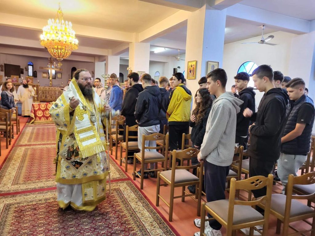 Υποδειγματική Θεία Λειτουργία για μαθητές Λυκείου τέλεσε ο Μητροπολίτης Κιλκισίου
