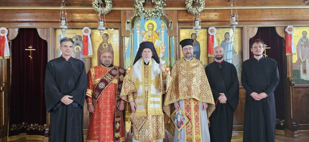 Metropolitan Cleopas of Sweden Celebrant at the Metropolitan Church of Oslo