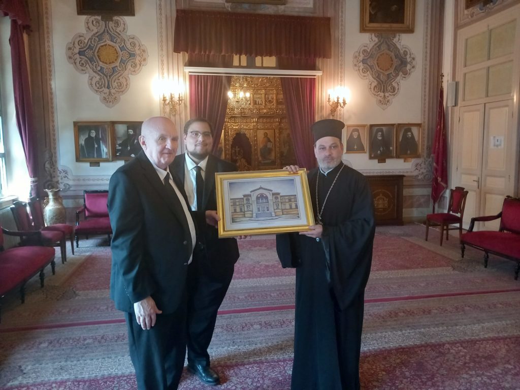 Αντιπροσωπεία της Θεολογικής Σχολής της Βοστώνης στη Θεολογική Σχολή της Χάλκης