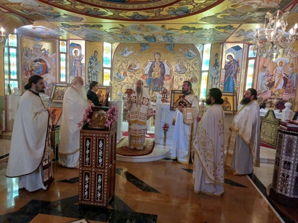 Η Άλωση της Πόλης στο Μητροπολιτικό Παρεκκλήσιο της Παναγίας της Δακρυρροούσης στην Αρναία