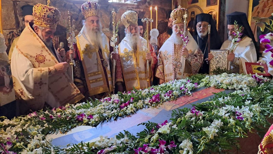 Η πανήγυρη της Ιεράς Μονής Αγίου Εφραίμ στη Νέα Μάκρη Αττικής