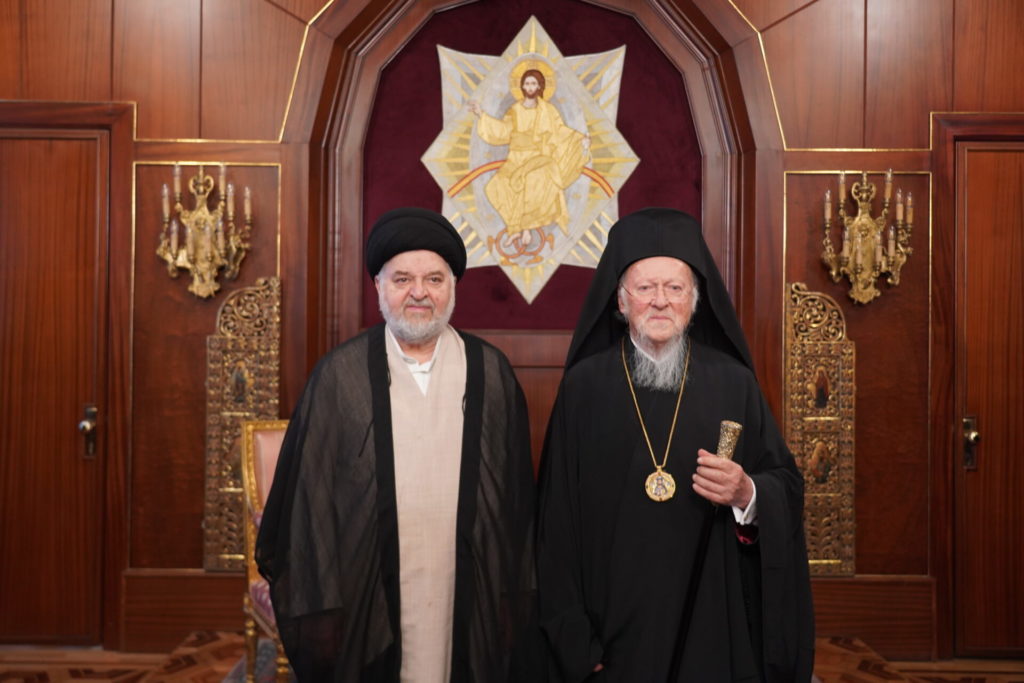 Συνάντηση Οικουμενικού Πατριάρχη με Σιίτη θρησκευτικό ηγέτη από το Ιράκ