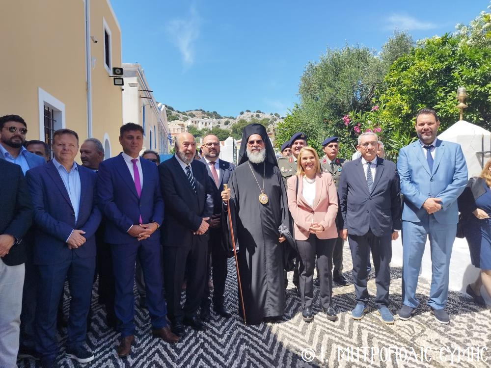 Ο εορτασμός της 79ης ιστορικής επετείου τη 8ης Μαΐου 1945 στην Σύμη