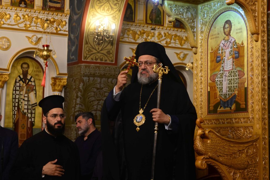 Ο Εσπερινός των Αγίων Κωνσταντίνου και Ελένης στην Καλαμάτα