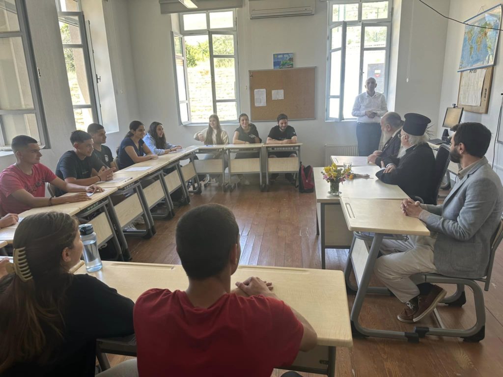 Επίσκεψη Οικουμενικού Πατριάρχη στο Ελληνικό Γυμνάσιο-Λύκειο Ίμβρου και χειροθεσία νέου Άρχοντα