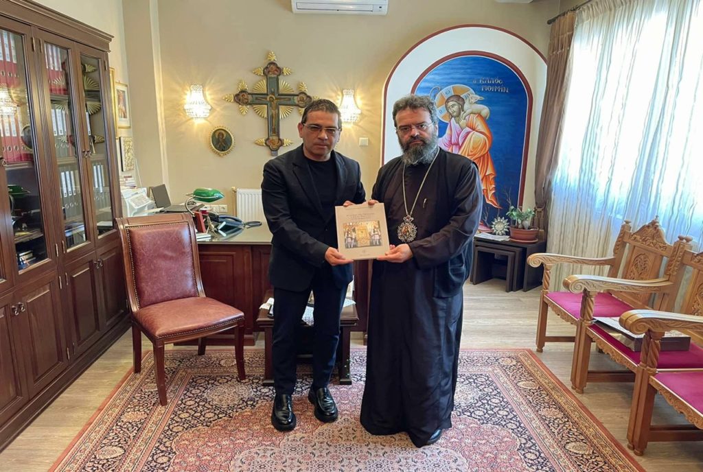 Επίσκεψη βουλευτή επικρατείας Γεωργίου Σταμάτη στον Μητροπολίτη Μαρωνείας