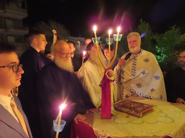 Το “Χριστός Ανέστη” στον Ιερό Ναό Αγίου Θωμά Αγρινίου