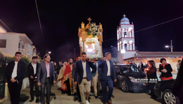 Στην Ήρα Αργολίδας τίμησαν τον Άγιο Γεώργιο