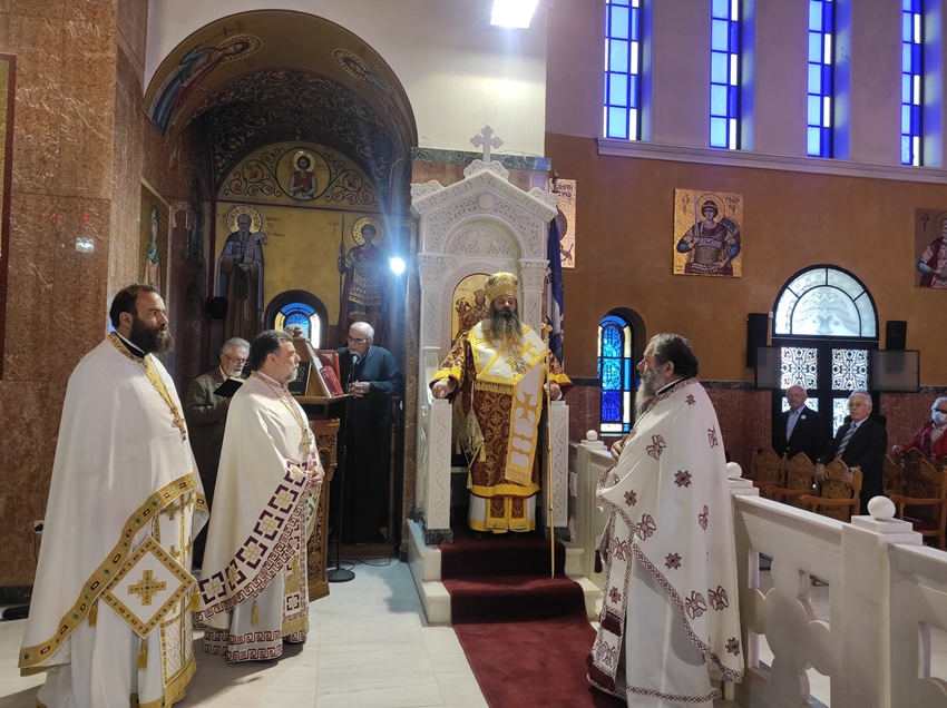 Η μνήμη του Αγίου Μακαρίου Νοταρά στο Ξυλόκαστρο Κορινθίας