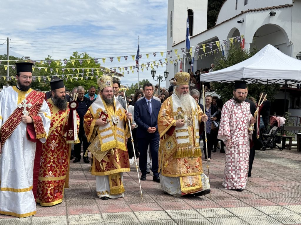 Η Επανομή εόρτασε τον προστάτη της Άγιο Αργύριο, τον Νεομάρτυρα