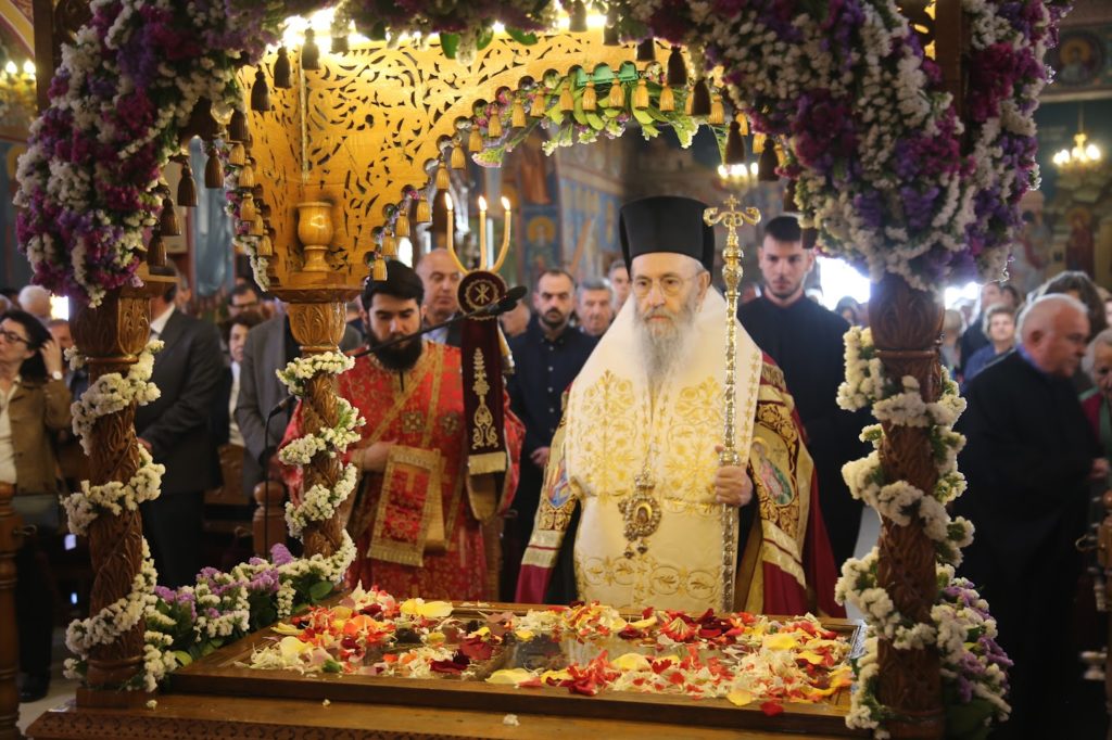 Αποκαθήλωση στον Ιερό Ναό Αγίας Παρασκευής Ναυπάκτου