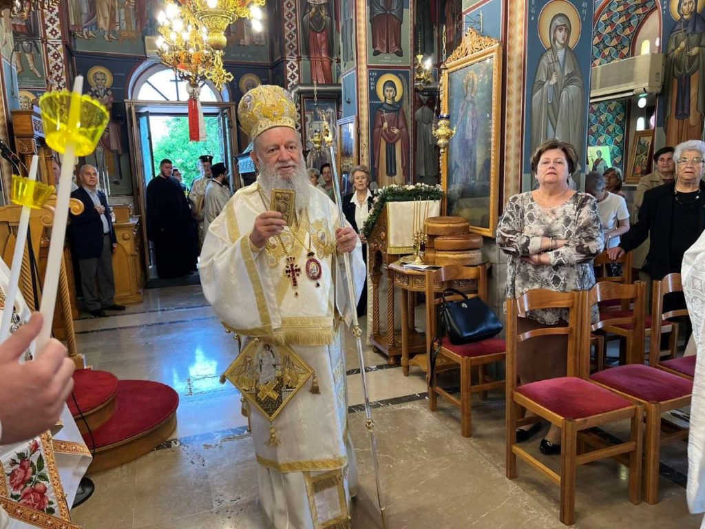 Πανηγύρισε ο Ιερός Ναός Ζωοδόχου Πηγής του Εκκλησιαστικού Ορφανοτροφείου Χαλκίδος