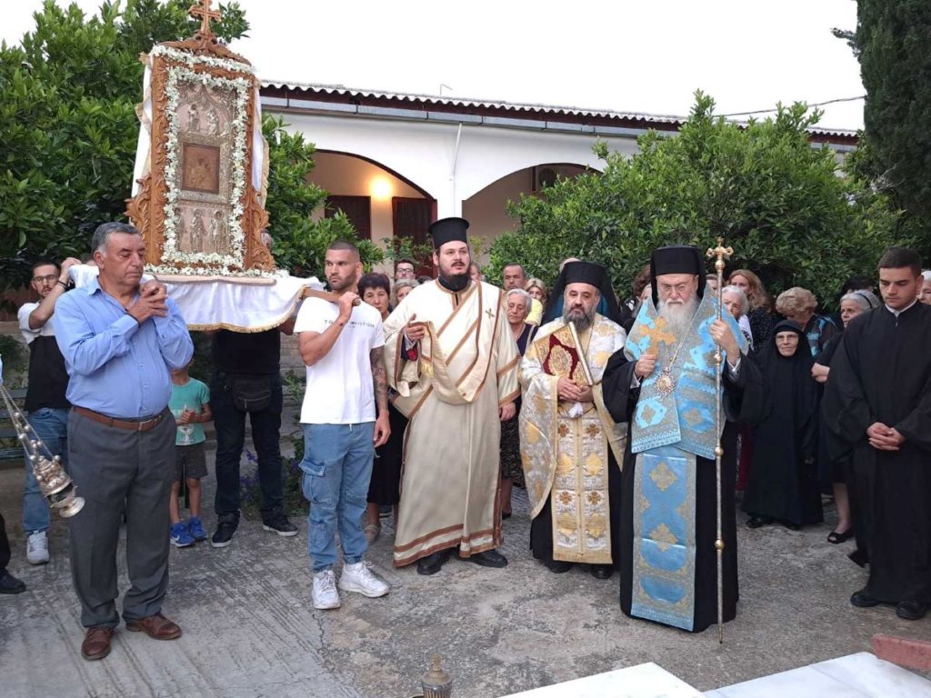 Πανηγύρισε Ιερά Μονή Παναγίας Γοργοεπηκόου Ψαχνών