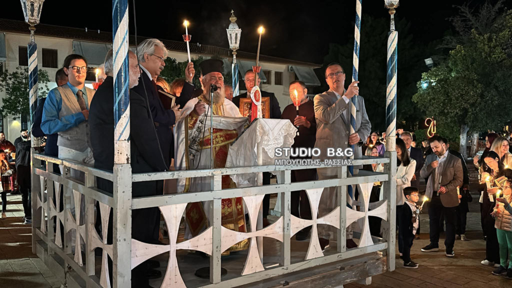 Αργολίδα- Πλήθος πιστών για την Ανάσταση στον Ιερό Ναό της Παναγίας Θεομάνας στη Νέα Κίο