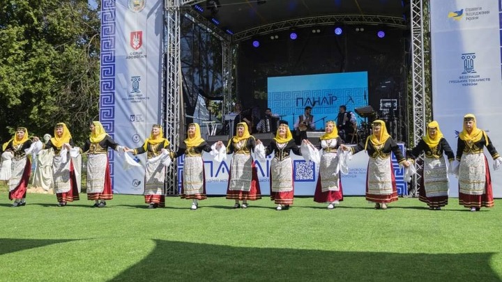 Το Αντάμωμα Ελλήνων από τα κατεχόμενα ελληνικά χωριά της Αζοφικής στο Πανηγύρι του Κιέβου