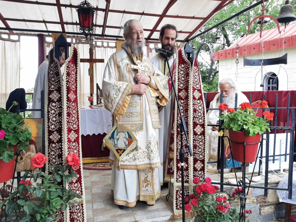 Ο Μητροπολίτης Καρυστίας Σεραφείμ στην εορτή του Αγίου Νικολάου εν Βουνένοις στον Κούτουρλα – Διρφύων