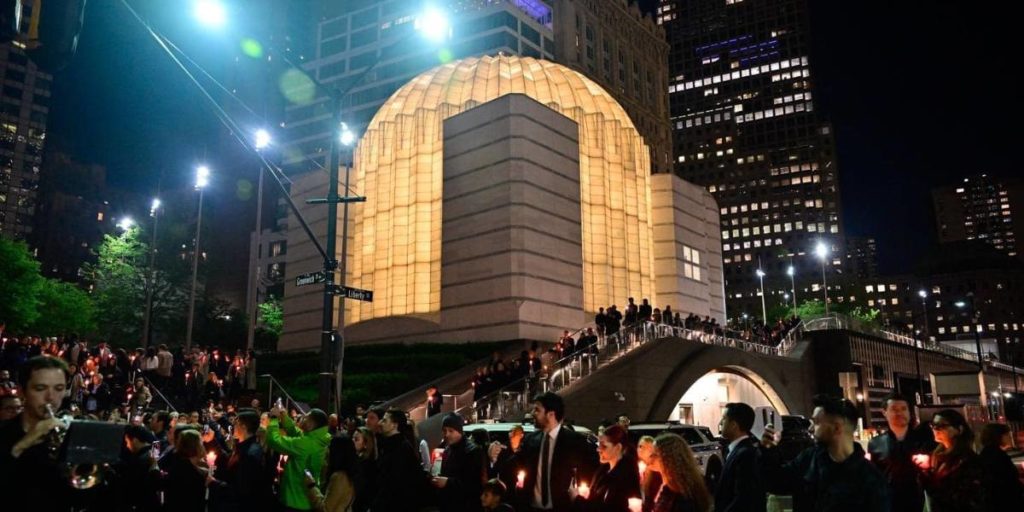 Orthros of Holy Saturday at St. Nicholas Greek Orthodox Church and National Shrine at Ground Zero