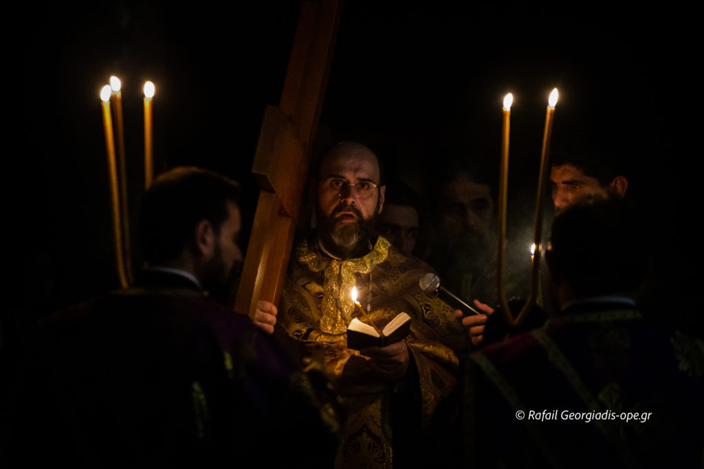 Ο Μητροπολίτης Θεσσαλονίκης στην Ακολουθία των Αχράντων Παθών