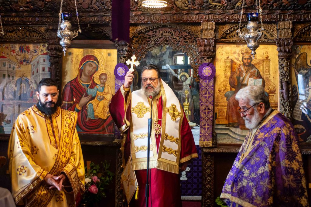 Ο Μητροπολίτης Μεσσηνίας στην Ιερά Μονή Δημιόβης