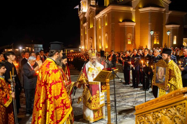 Η Ανάσταση του Χριστού στον Μητροπολιτικό Ιερό Ναό της Καλαμάτας