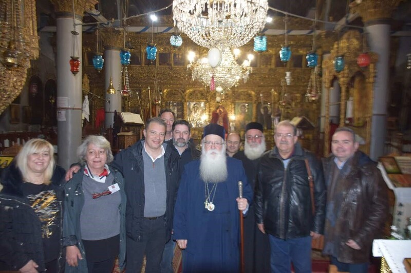 Καθαρισμός εσωτερικού του Ιερού Ναού Αγίου Γεωργίου Ζαγοράς