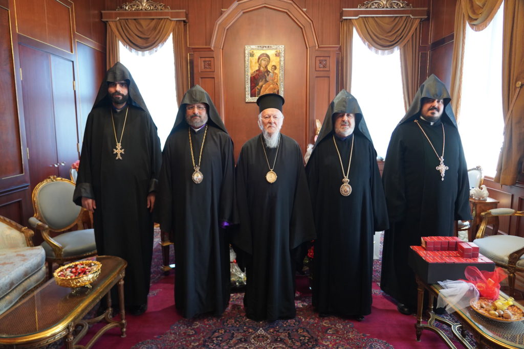 Ο Πατριάρχης των εν Τουρκία Αρμενίων στο Φανάρι