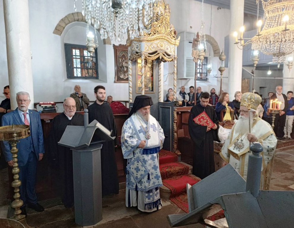 Συλλείτουργο Μητροπολιτών Δημητριάδος και Ίμβρου για την εορτή της Ζωοδόχου Πηγής