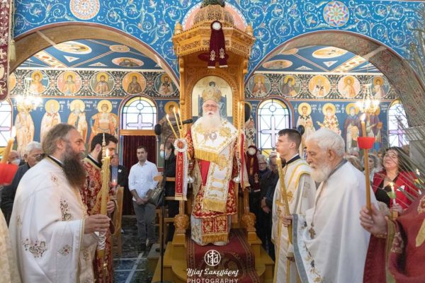 Δημητριάδος Ιγνάτιος: «Να γίνουμε άνθρωποι αναστάσιμοι» – Η πανήγυρις του Αγίου Γεωργίου στη Μητρόπολη Δημητριάδος