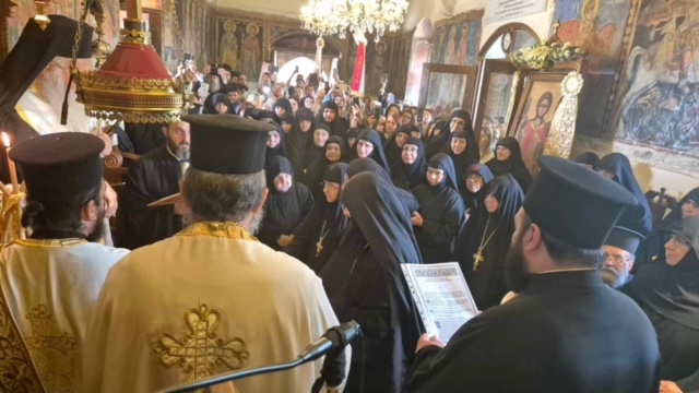 Ενθρόνιση Ηγουμένης στην Ιερά Μονή Αρχαγγέλου Μιχαήλ Αναλυόντα