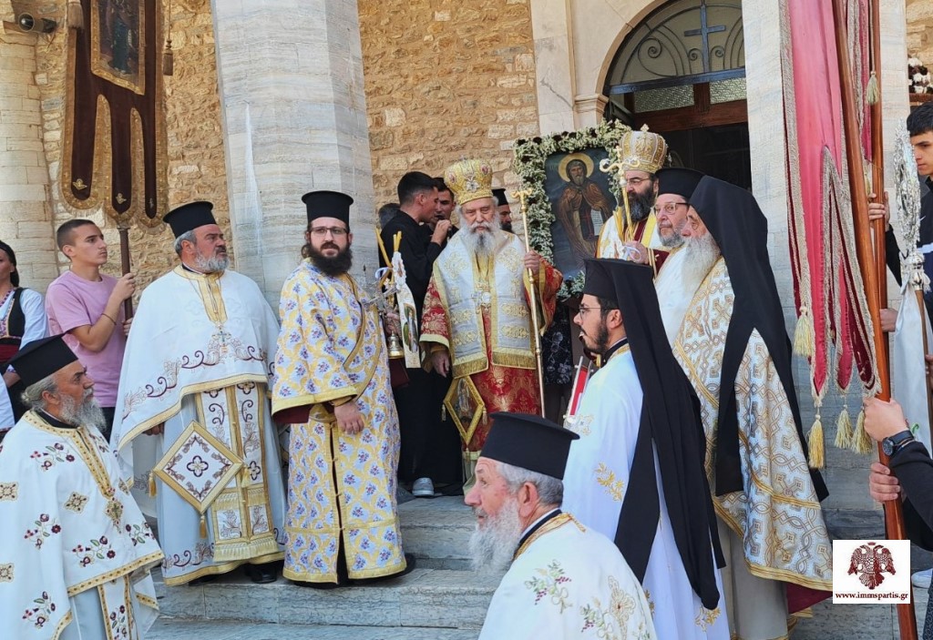 Λαμπρός εορτασμός του Αγίου Νείλου στον Άγιο Πέτρο Κυνουρίας