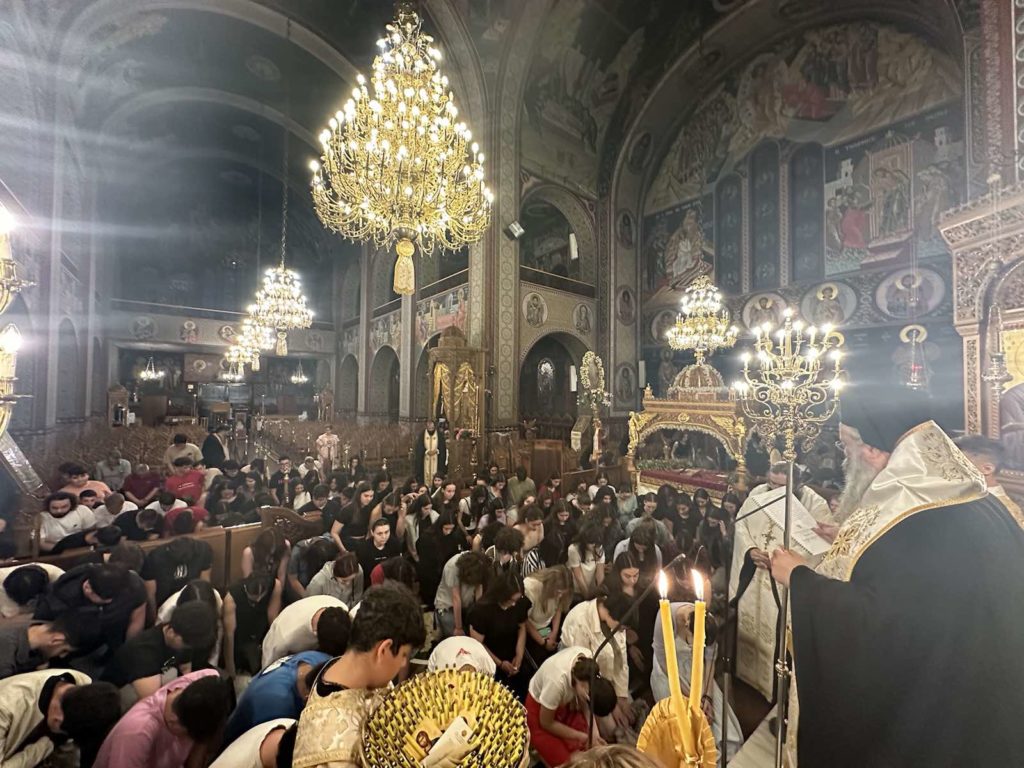 Παράκληση για τους υποψηφίους των πανελλαδικών και σχολικών εξετάσεων στην  Μητρόπολη Κίτρους